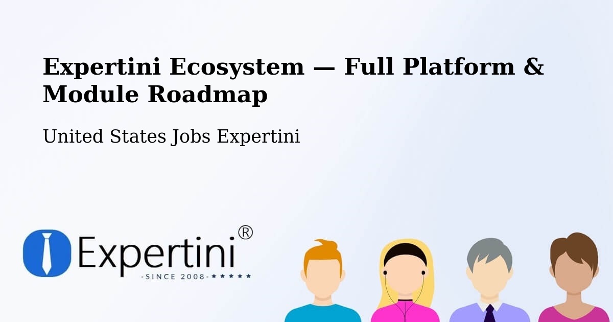 Expertini Ecosystem — Full Platform & Module Roadmap – Ocean