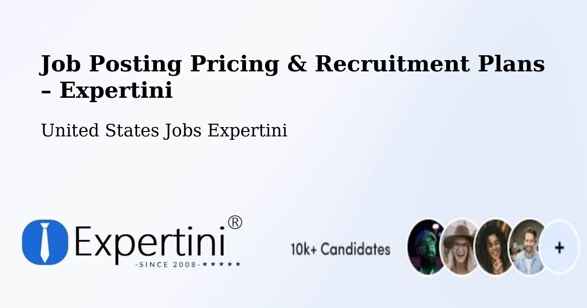 Job Posting Pricing & Recruitment Plans – Ocean - Ocean, United States Jobs Expertini